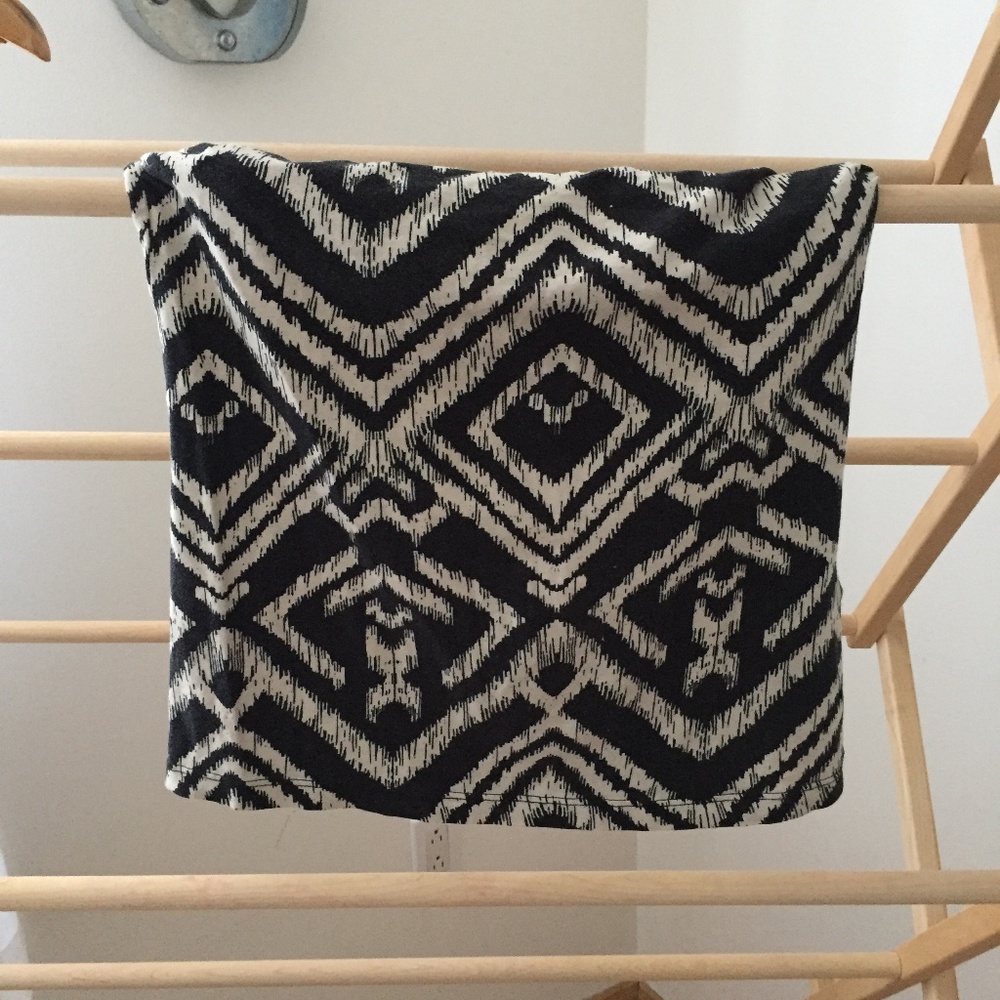 Aztec print tube top